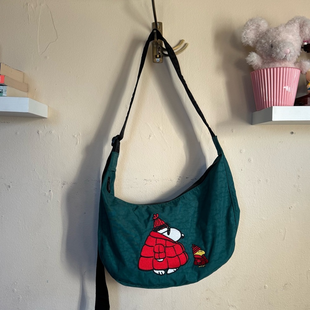 Snoopy x Baggu Crescent Bag